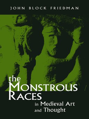 cover image of The Monstrous Races in Medieval Art and Thought